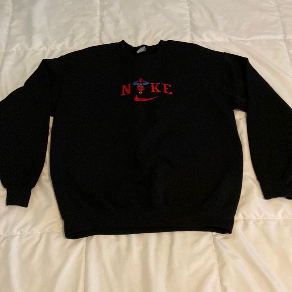 Nike Spider-Man Sweatshirt Pullover Crewneck